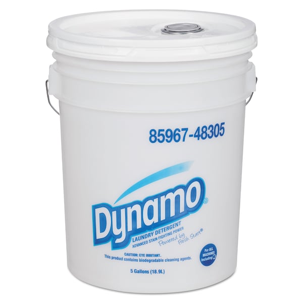 Dynamo Industrial-Strength Detergent, 5gal Pail 04909